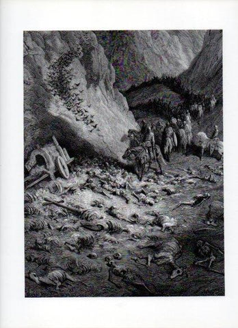LAMINA V16094: Las Cruzadas. Ilustracion de Gustavo Dore. Modelo 210