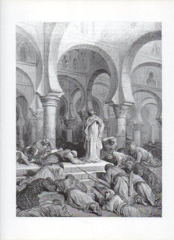 LAMINA V16122: Las Cruzadas. Ilustracion de Gustavo Dore. Modelo 238