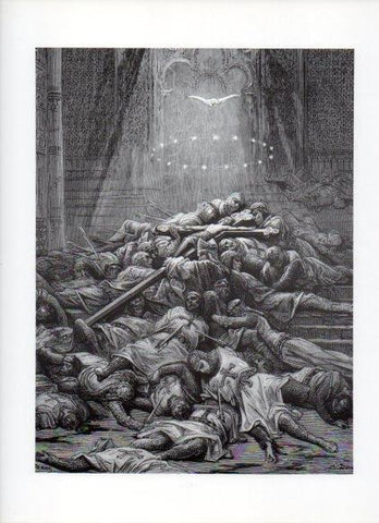LAMINA V16121: Las Cruzadas. Ilustracion de Gustavo Dore. Modelo 237