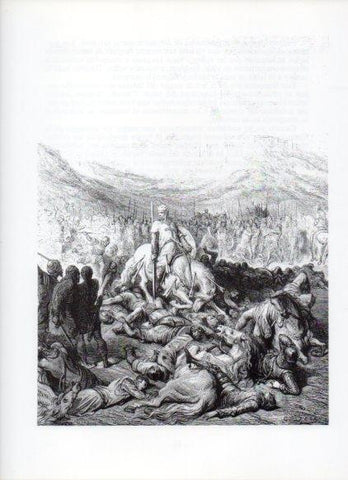 LAMINA V16120: Las Cruzadas. Ilustracion de Gustavo Dore. Modelo 236