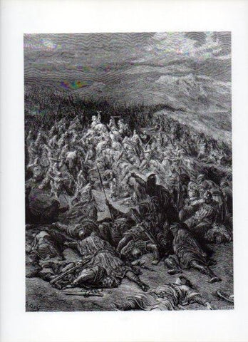LAMINA V16110: Las Cruzadas. Ilustracion de Gustavo Dore. Modelo 226
