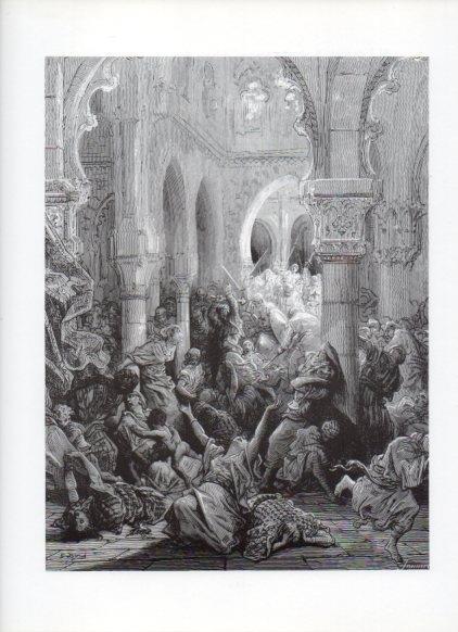 LAMINA V16109: Las Cruzadas. Ilustracion de Gustavo Dore. Modelo 225