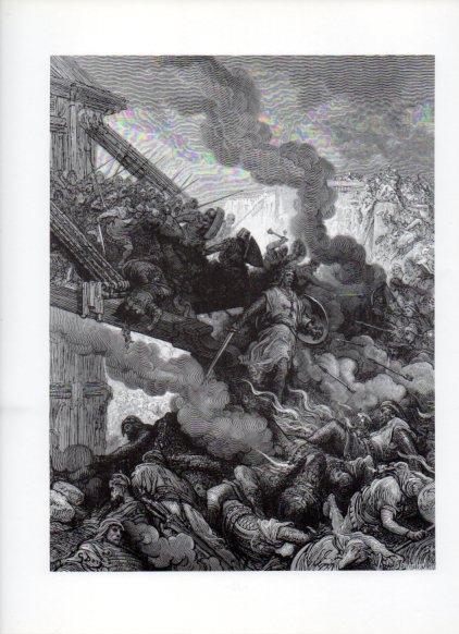 LAMINA V16106: Las Cruzadas. Ilustracion de Gustavo Dore. Modelo 222