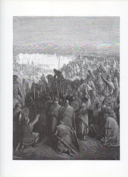 LAMINA V16103: Las Cruzadas. Ilustracion de Gustavo Dore. Modelo 219