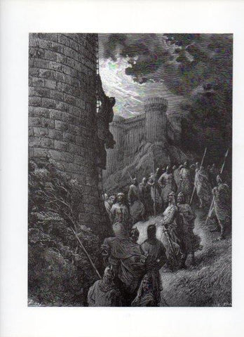 LAMINA V16101: Las Cruzadas. Ilustracion de Gustavo Dore. Modelo 217