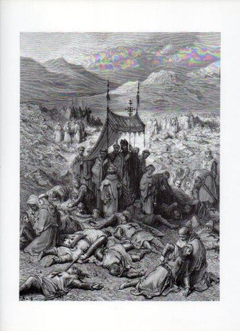 LAMINA V16098: Las Cruzadas. Ilustracion de Gustavo Dore. Modelo 214
