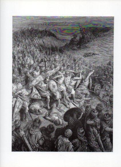 LAMINA V16097: Las Cruzadas. Ilustracion de Gustavo Dore. Modelo 213