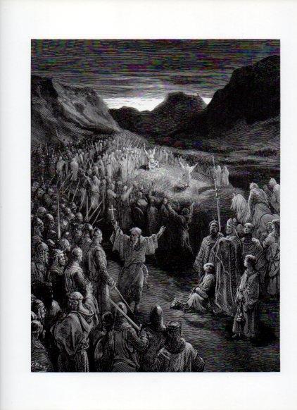 LAMINA V16095: Las Cruzadas. Ilustracion de Gustavo Dore. Modelo 211