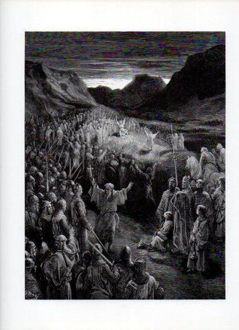 LAMINA V16095: Las Cruzadas. Ilustracion de Gustavo Dore. Modelo 211
