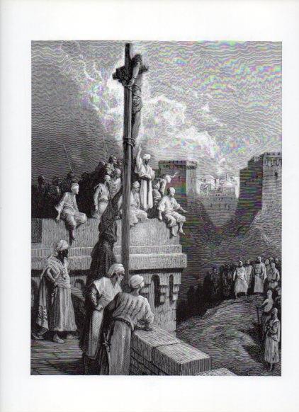 LAMINA V16108: Las Cruzadas. Ilustracion de Gustavo Dore. Modelo 224