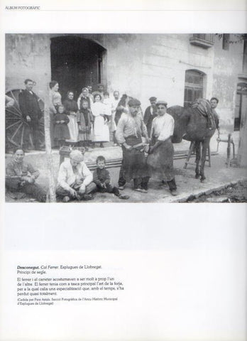 LAMINA V16277: Herreros en Esplugues de Llobregat en 1900