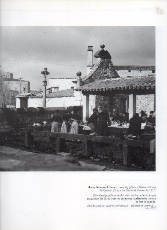LAMINA V16282: Lavadero publico en Santa Coloma de Queralt enero de 1913