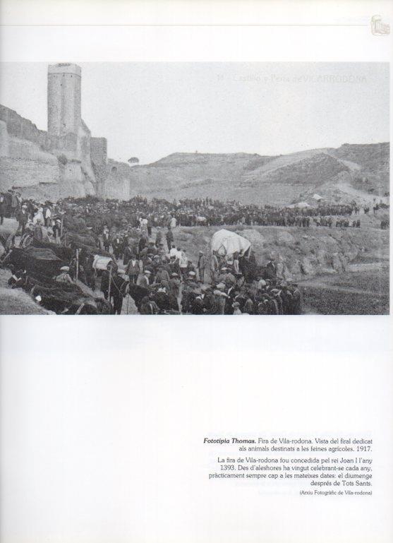 LAMINA V16265: Feria de los animales de Vila-rodona año 1917