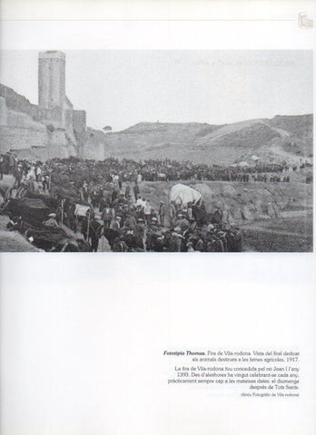 LAMINA V16265: Feria de los animales de Vila-rodona año 1917