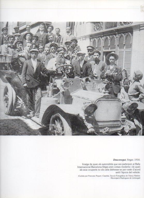 LAMINA V16256: Coche en Sitges en 1916