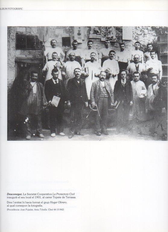LAMINA V16283: Grupo Hogar Obrero de la Societat Cooperativa La Protectora Civil de Terrassa