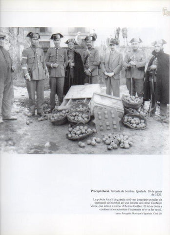 LAMINA V16305: Bombas encontradas en Igualada 18 enero 1933