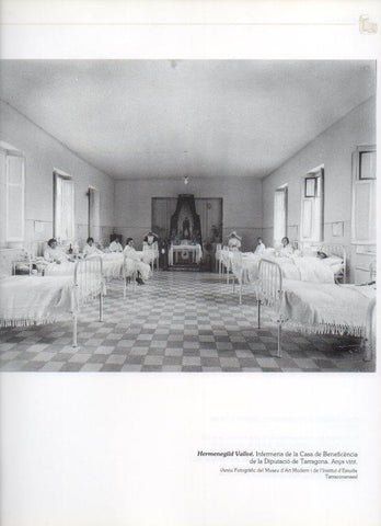 LAMINA V16302: Enfermeria de la Casa de Beneficiencia de la Diputacion de Tarragona 1920