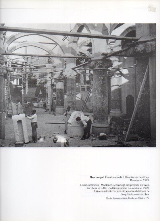 LAMINA V16292: Construccion del Hospital de Sant Pau en Barcelona 1909