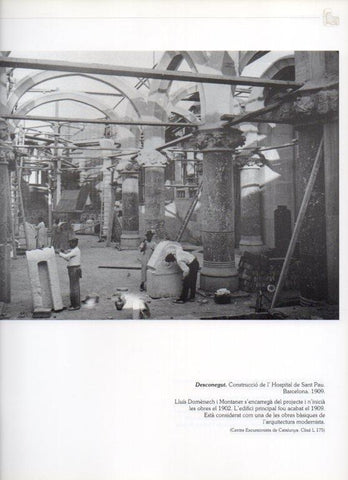 LAMINA V16292: Construccion del Hospital de Sant Pau en Barcelona 1909