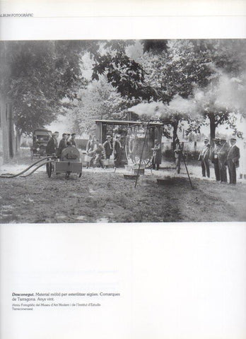 LAMINA V16299: Material movil para esterilizar aguas, Tarragona 1920