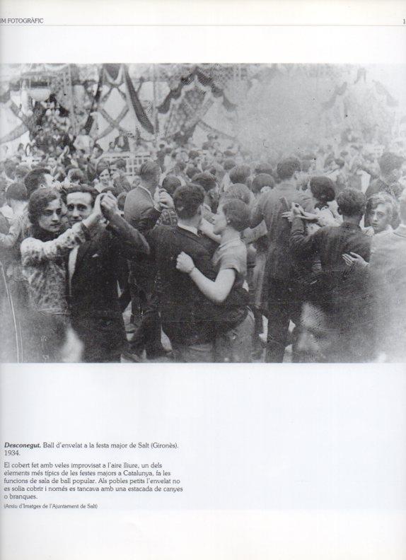 LAMINA V16217: Baile en la fiesta mayor de Salt 1934