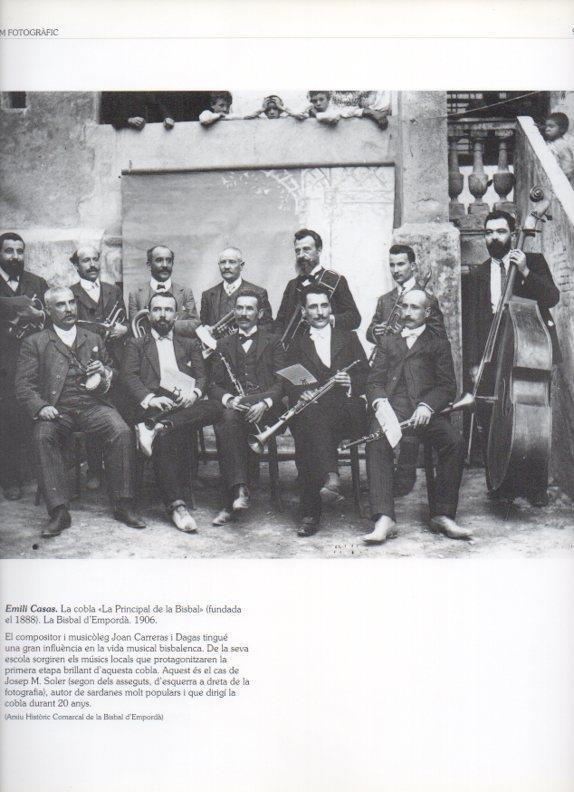 LAMINA V16215: La copla La Principal de la Bisbal en La Bisbal d'Emporda 1906