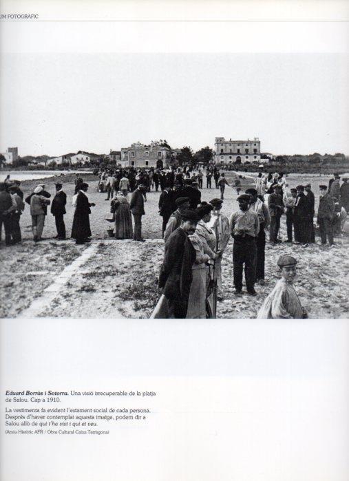 LAMINA V16207: Vista de la playa de Salou 1910