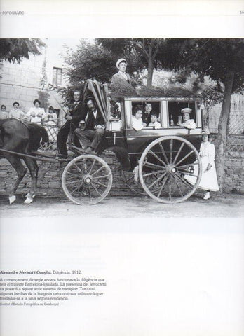 LAMINA V16247: Diligencia del trayecto entre Barcelona e Igualada en 1912