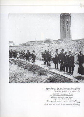 LAMINA V16238: Homenaje al poeta Magi Morera i Galicia en la Seu Vella 12 mayo 1912