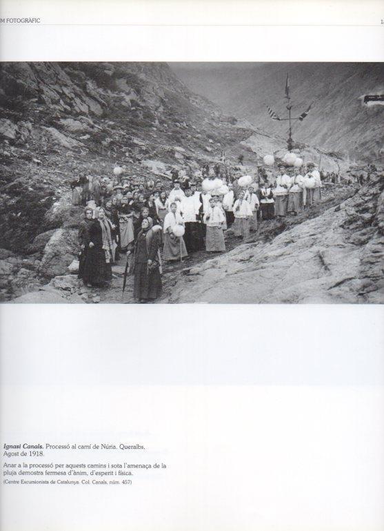 LAMINA V16233: Procesion al camino de Nuria, Queralbs agosto de 1918