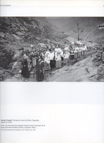 LAMINA V16233: Procesion al camino de Nuria, Queralbs agosto de 1918