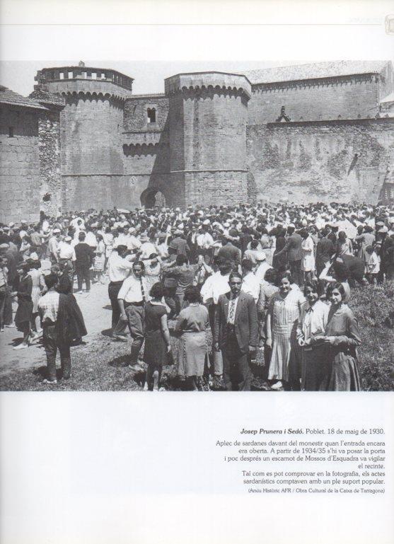 LAMINA V16227: Vista de Poblet 18 de mayo de 1930