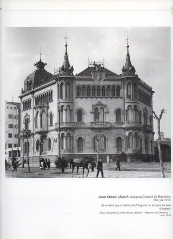 LAMINA V16222: Vista de la Avinguda Diagonal de Barcelona en marzo de 1913