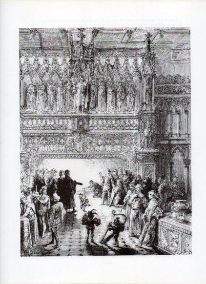 LAMINA V16060: Orlando Furioso ilustracion de Gustavo Dore. Modelo 176