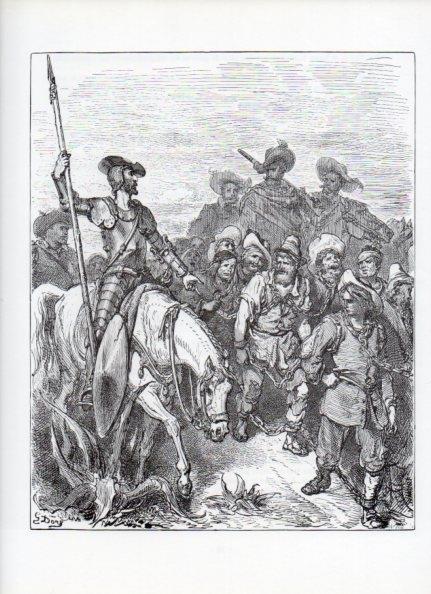 LAMINA V15898: Don Quijote de la Mancha. Ilustracion de Gustavo Dore. Modelo 014