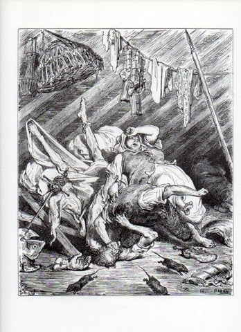 LAMINA V15895: Don Quijote de la Mancha. Ilustracion de Gustavo Dore. Modelo 011
