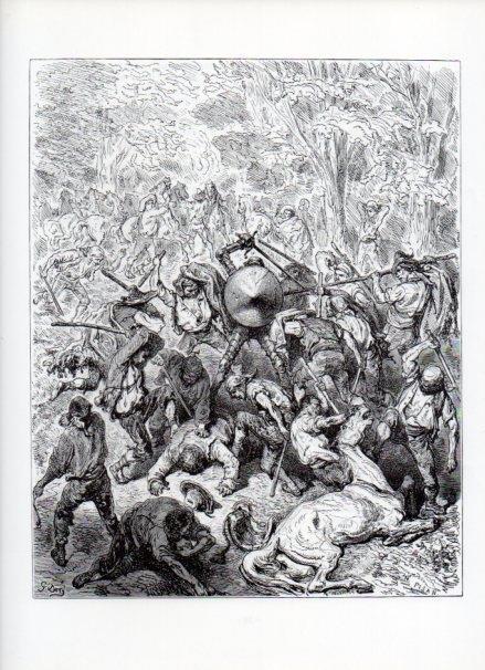 LAMINA V15894: Don Quijote de la Mancha. Ilustracion de Gustavo Dore. Modelo 010