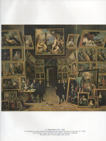 LAMINA V15875: El archiduque Leopoldo Guillermo de Habsburgo en su galeria de pinturas por David Teniers