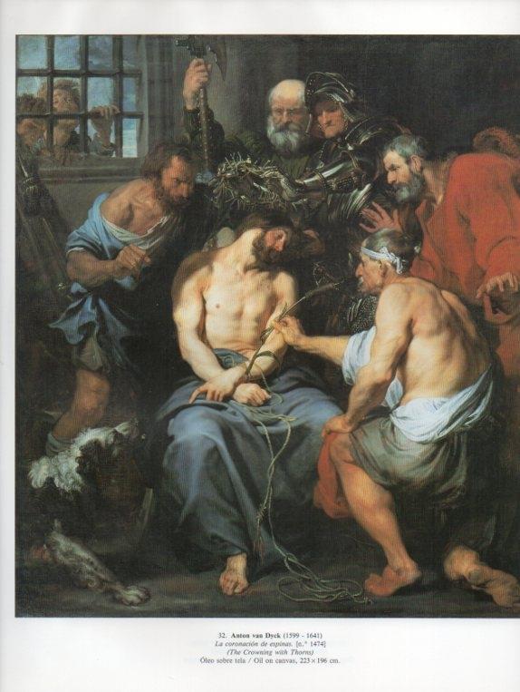 LAMINA V15873: La coronacion de espinas por Anton van Dyck