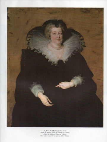 LAMINA V15870: Maria de Medicis por Rubens