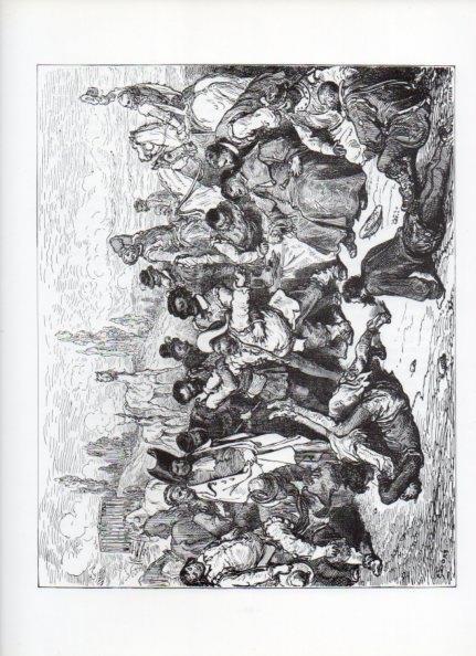 LAMINA V15927: Don Quijote de la Mancha. Ilustracion de Gustavo Dore. Modelo 043