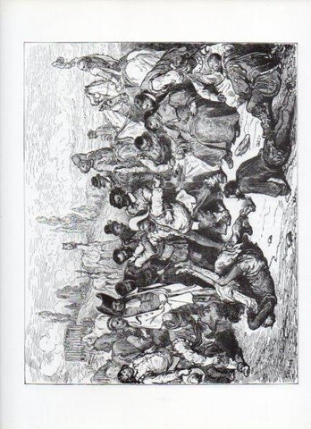 LAMINA V15927: Don Quijote de la Mancha. Ilustracion de Gustavo Dore. Modelo 043