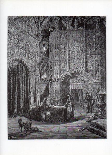 LAMINA V15924: Don Quijote de la Mancha. Ilustracion de Gustavo Dore. Modelo 040