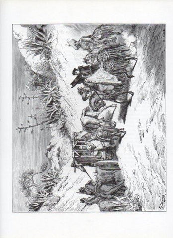 LAMINA V15922: Don Quijote de la Mancha. Ilustracion de Gustavo Dore. Modelo 038