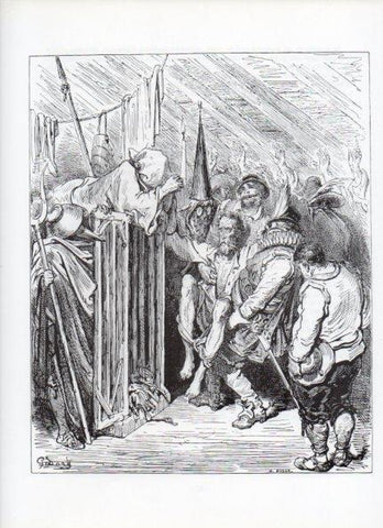 LAMINA V15920: Don Quijote de la Mancha. Ilustracion de Gustavo Dore. Modelo 036