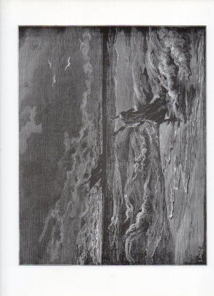 LAMINA V15917: Don Quijote de la Mancha. Ilustracion de Gustavo Dore. Modelo 033