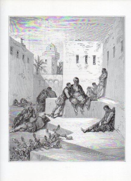 LAMINA V15913: Don Quijote de la Mancha. Ilustracion de Gustavo Dore. Modelo 029
