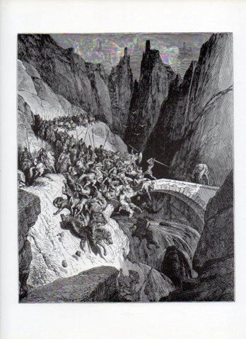 LAMINA V15910: Don Quijote de la Mancha. Ilustracion de Gustavo Dore. Modelo 026