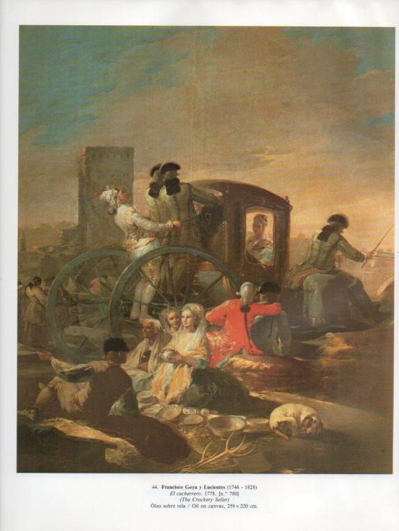 LAMINA V15827: El cacharrero por Goya